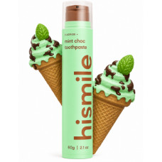 Зубна паста Hismile Mint Choc Toothpaste зі смаком м’яти та шоколаду, 60 г